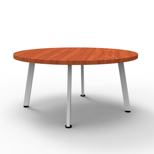 Rapidline Eternity Round Coffee Table 900mm Cherry White - image 1