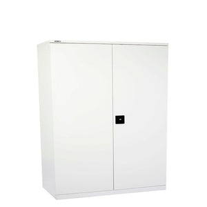 Rapidline Go Swing Door Steel Cupboard 910 x 450 x 1015mm White - image 1