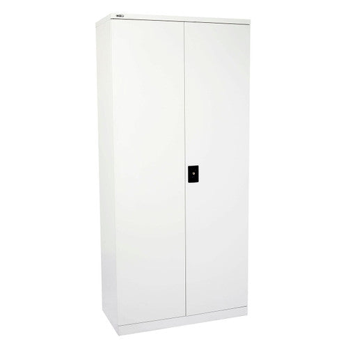 Rapidline Go Swing Door Steel Cupboard 910 x 450 x 2000mm White - image 1