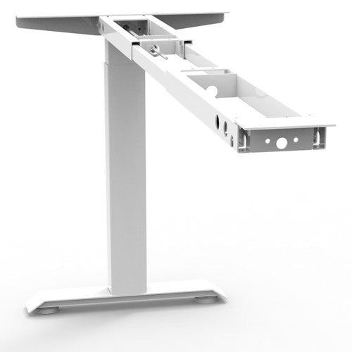 Rapidline Height Adjustable Return Frame White for Boost Crank Workstation - image 1