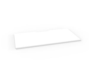 Rapidline Scalloped Table Top 1500 x 750 x 25mm Natural White - image 1