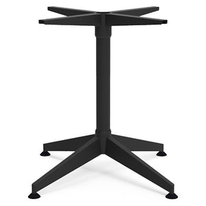 Rapidline Typhoon 4 Star Round Meeting Table Frame Black - image 1