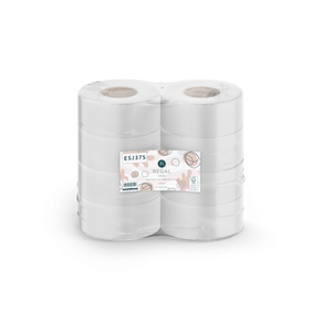 Regal Eco Recycled 2 Ply Jumbo Roll 375m Pack of 8