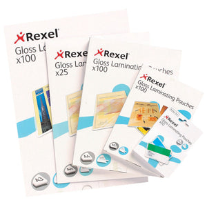 Rexel A3 Laminating Pouches 125 Micron Gloss Pack of 25 - image 1