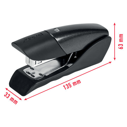 Rexel Gazelle Half Strip Stapler Black
