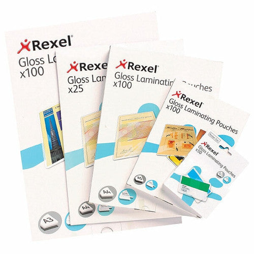 Rexel Laminating Pouch A4 75 Micron Gloss Pack of 25