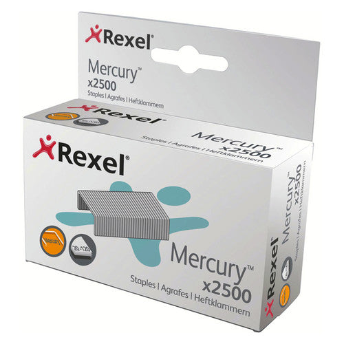 Rexel Mercury Heavy Duty Staples Box of 2500