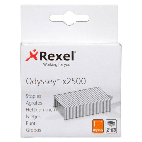 Rexel Odyssey Heavy Duty Staples Box of 2500