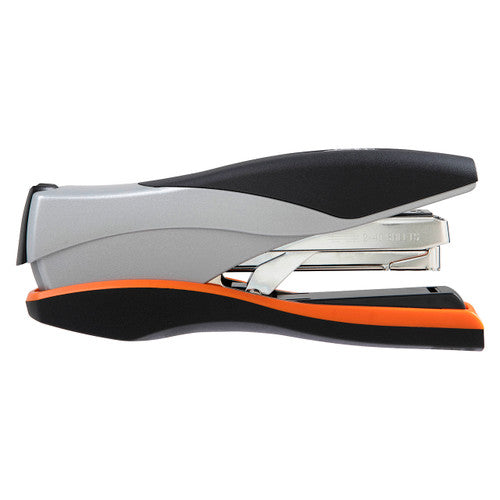 Rexel Optima 40 Low Force Stapler Orange Silver