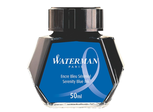 Waterman Ink 50ml Serenity Blue in Box