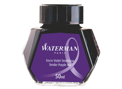 Waterman Ink 50ml Tender Purple in Box