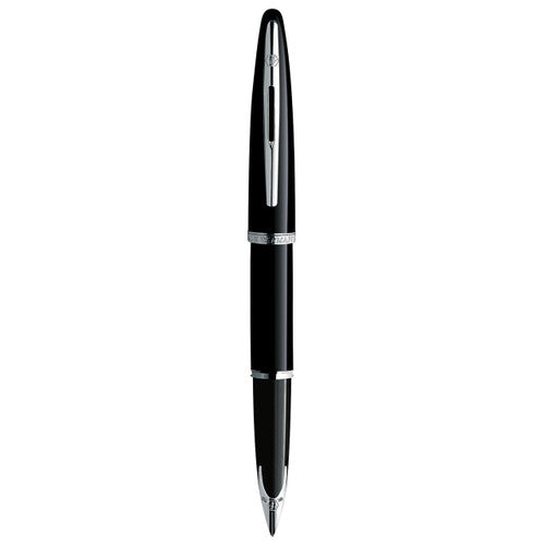 Waterman Carene Black Sea Silver Trim Fountain Pen in Box
