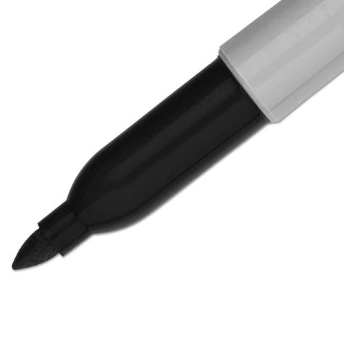 Sharpie Super Permanent Marker Fine Point Black Box of 12