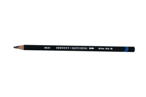 Derwent Watersoluble Sketching Pencil Medium Wash 4B Box of 12