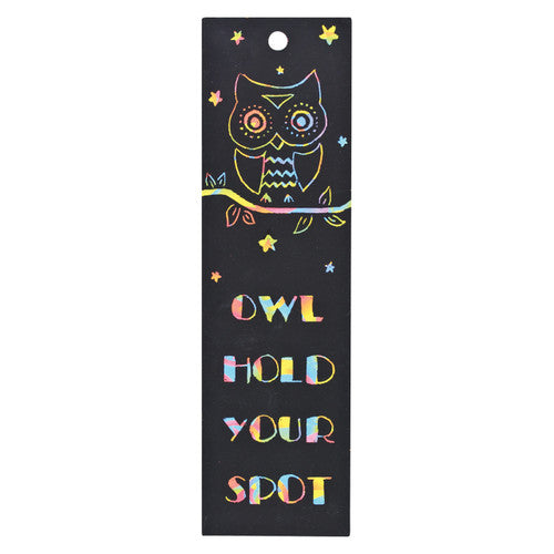 Creative School Supply Scratch Bookmarks Pack of 12