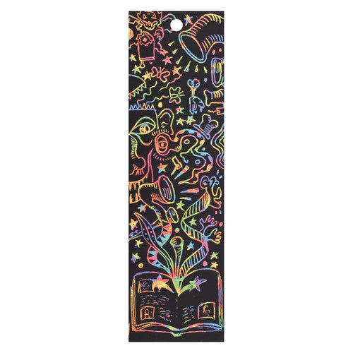 Creative School Supply Scratch Bookmarks Pack of 12