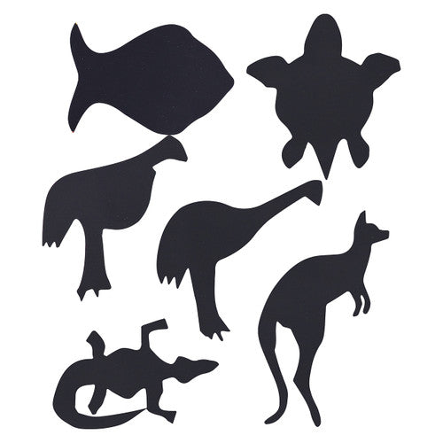 Creative School Supply Scratch Australian Animals Pack of 30
