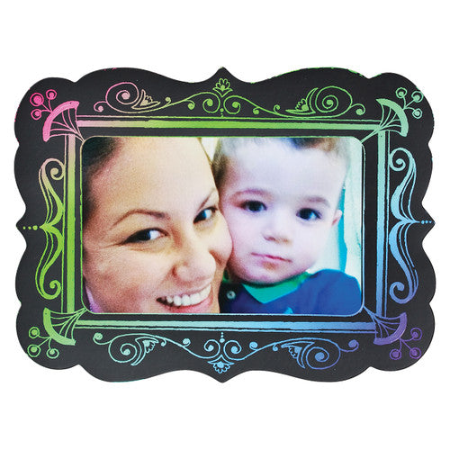 Creative School Supply Scratch Photo Frames Pack of 10