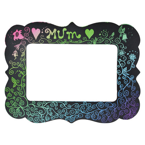 Creative School Supply Scratch Photo Frames Pack of 10