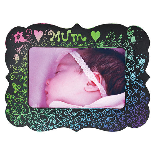 Creative School Supply Scratch Photo Frames Pack of 10