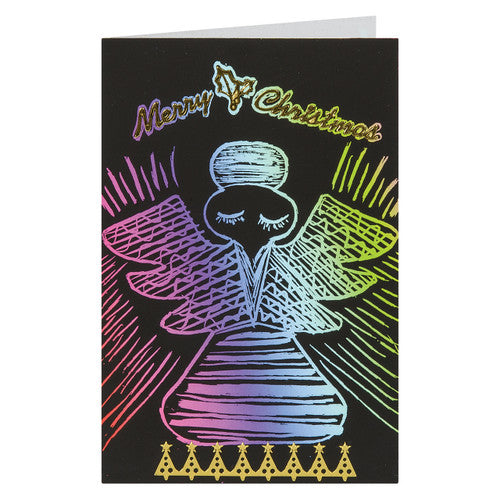 Creative School Supply Scratch Greeting Cards Pack of 30