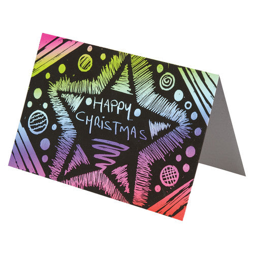 Creative School Supply Scratch Greeting Cards Pack of 30