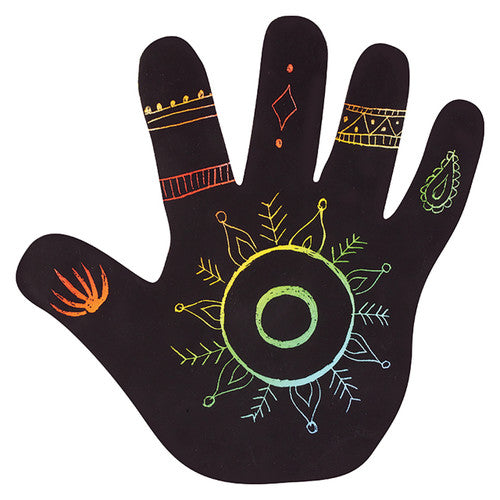 Creative School Supply Scratch Hands Pack of 24