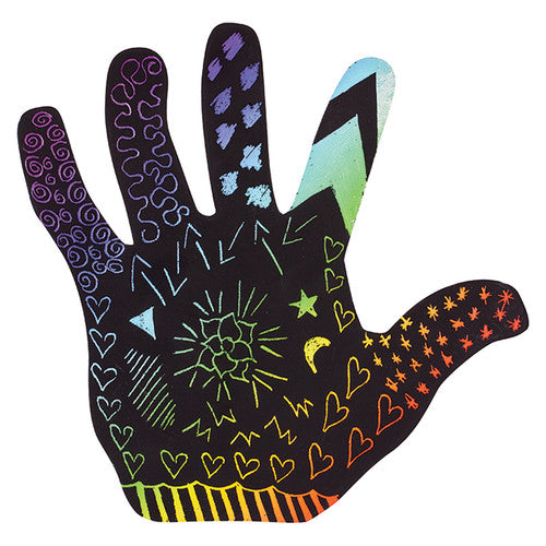 Creative School Supply Scratch Hands Pack of 24