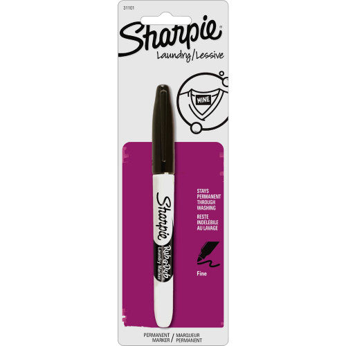 Sharpie Rub A Dub Laundry Marker Fine Point Black