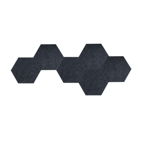 Visionchart Sana Acoustic Shapes Hexagon Shadow Pack of 6