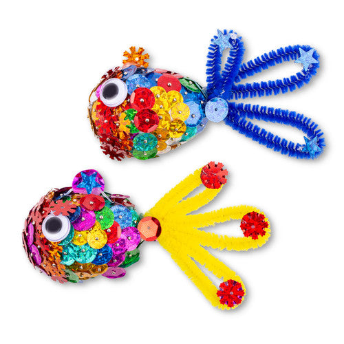 Educational Colours Assorted Sequin Shapes 150g
