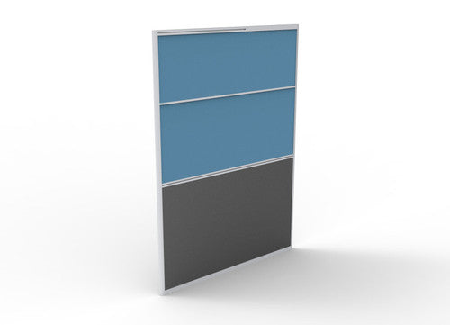 Rapidline Rapid Span Screen 1200 x 30 x 1650mm Blue Upholstery