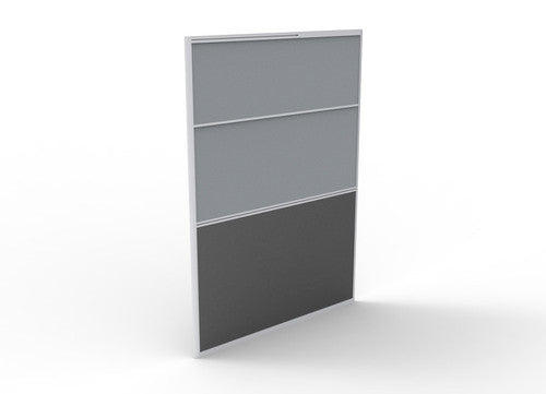 Rapidline Rapid Span Screen 1200 x 30 x 1650mm Grey Upholstery