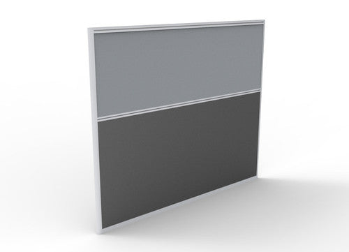 Rapidline Rapid Span Screen 1500 x 30 x 1250mm Grey Upholstery
