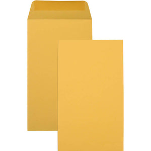 Candida No. 6 Plainface Seed Pocket Envelopes Moist Seal Gold Kraft 136 x 79mm Box of 500
