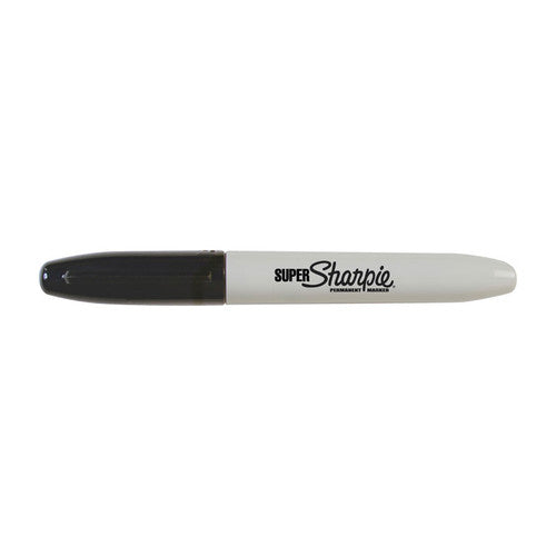 Sharpie Super Permanent Marker Fine Point Black Box of 12