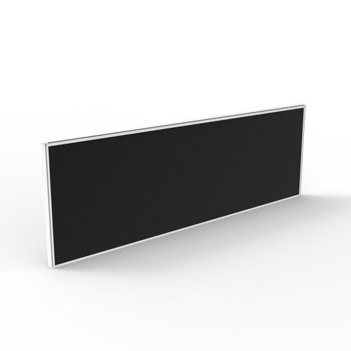 Rapidline Shush30 Plus Screen 1500 x 30 x 495mm Black Fabric / White