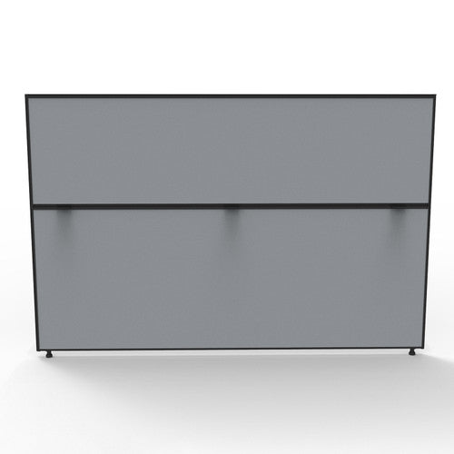 Rapidline Shush30 Plus Screen 1800 x 30 x 1200mm Grey Fabric / Black