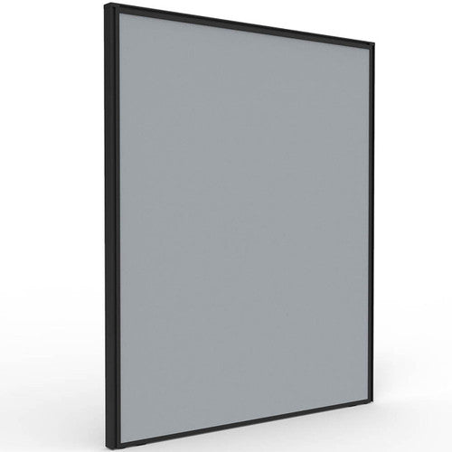 Rapidline Shush30 Plus Screen 750 x 30 x 900mm Grey Fabric / Black
