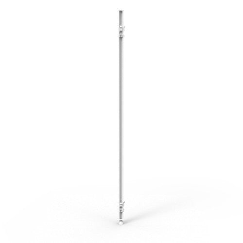 Rapidline Shush30 Joining Pole 90 to 180 Degree 1200mm H White