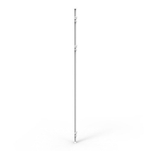 Rapidline Shush30 Joining Pole 90 to 180 Degree 1500mm H White