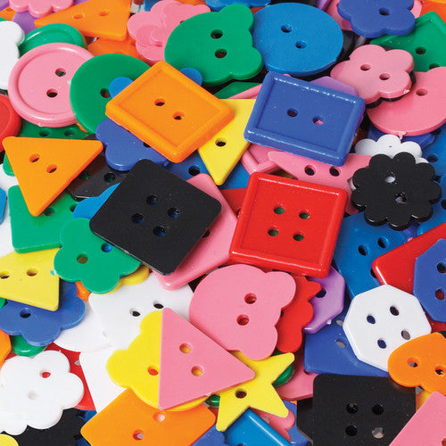 Creative School Supply Bright Buttons Assorted 450g