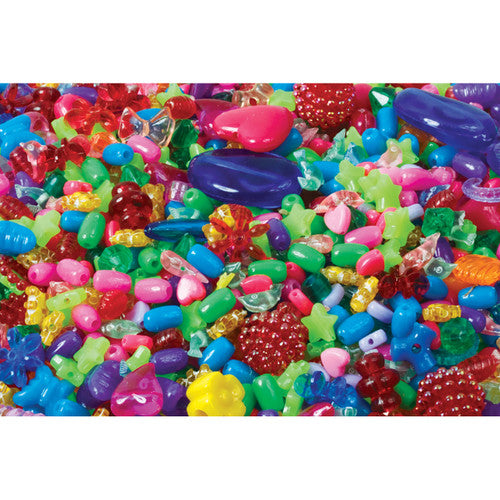 Creative School Supply Craft Beads Assorted Tub of 250g