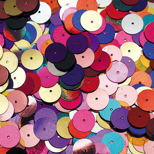 Creative School Supply Flat Sequins 10mm Assorted Pack of 1000