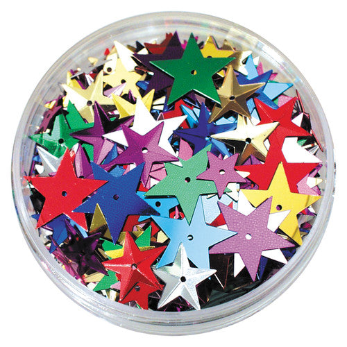 Creative School Supply Jar Sequins Stars 50g
