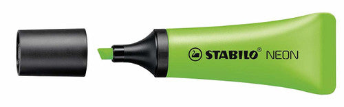 Stabilo Neon Highlighter Box of 10 Green
