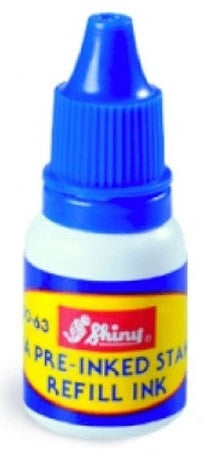 Staedtler Shiny Pre-Inked Stamp Ink 10ml Blue 9SO-63