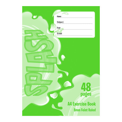 The Note Group Exercise Book 48 Page A4 8mm Ruled Pack of 20