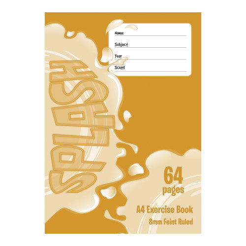 The Note Group Exercise Book 64 Page A4 8mm Ruled Pack of 20