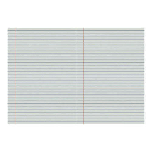 Splash A4 Exercise Book 96 Page 14mm Dotted Thirds with Red Margin 297 x 210mm Pack of 10